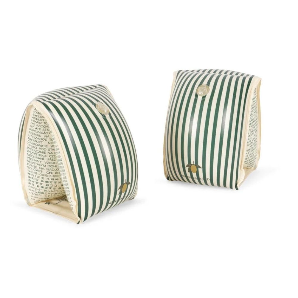 Konges Sløjd Water Wings Basic Green Stripe-11-19Kg