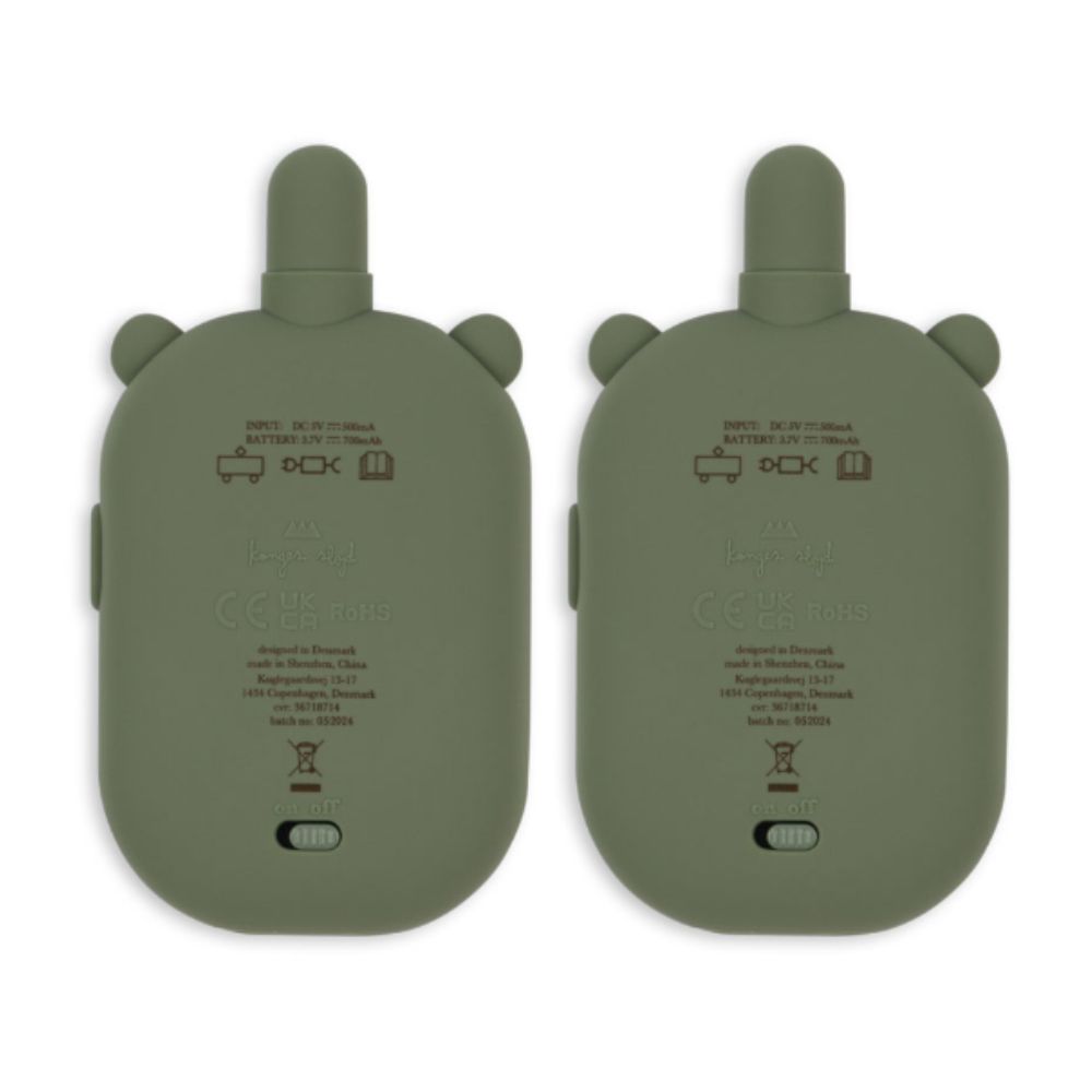 Konges Sløjd Walkie Talkie Olivine-One Size