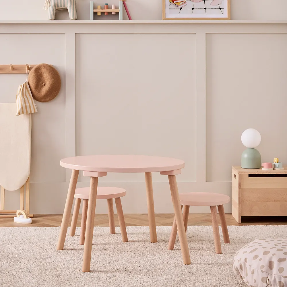 Kids Concept Bord og krakker aprikos