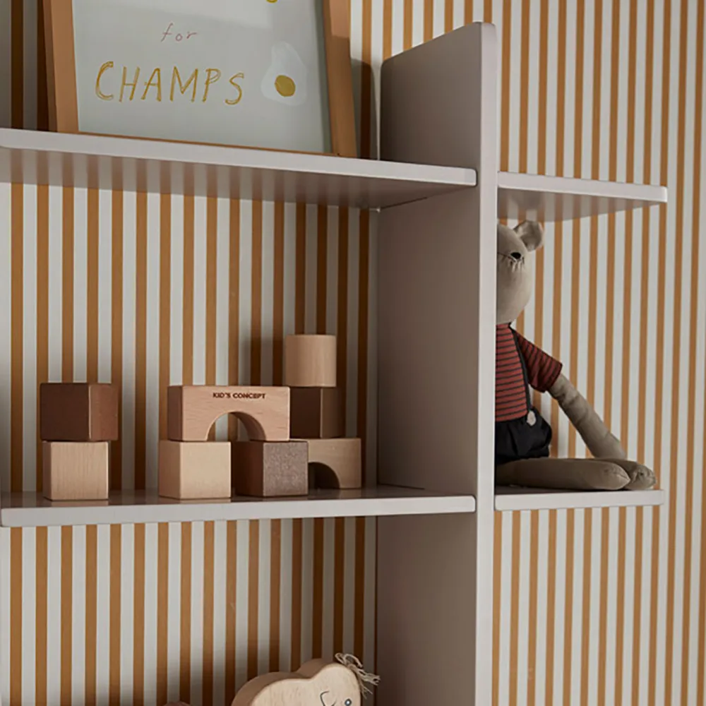 Kids Concept Vegghylle 3 nivåer grå STAR