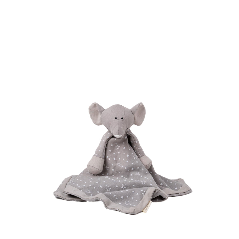 Teddykompaniet Diinglisar Organic Stars Koseklut Elefant