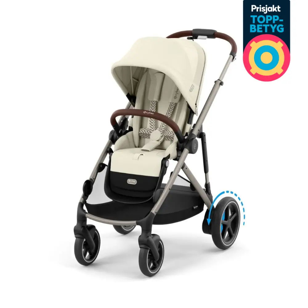 Cybex eGAZELLE S barnevogn Seashell Beige
