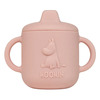 Rätt Start Mumin Drikkekopp i silikon Rosehip Pink