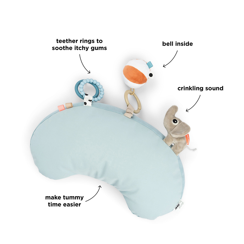 Done by Deer Tummy time aktivitetspute Playground Blue