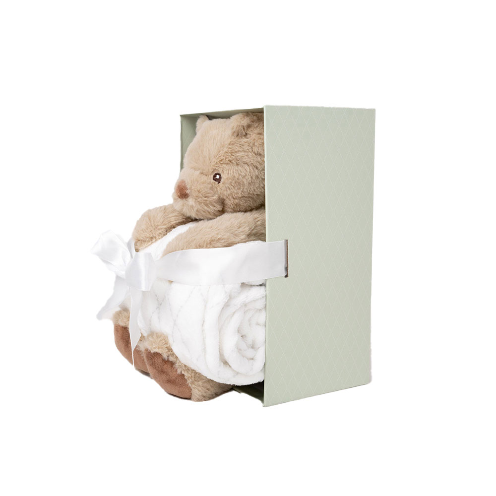 Teddykompaniet Sven med teppe i displayboks