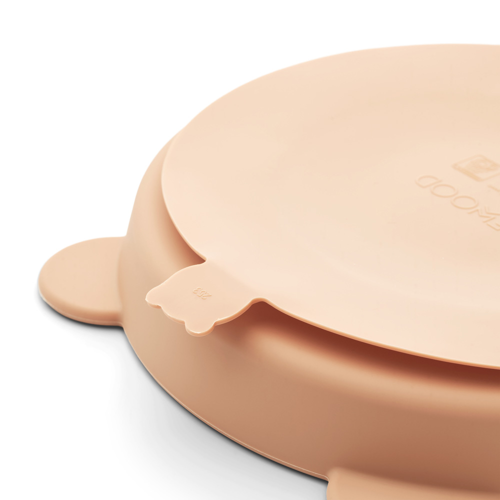 Liewood Stacy skiller sugeplate 2-pak Mustard / tuscany rose mix