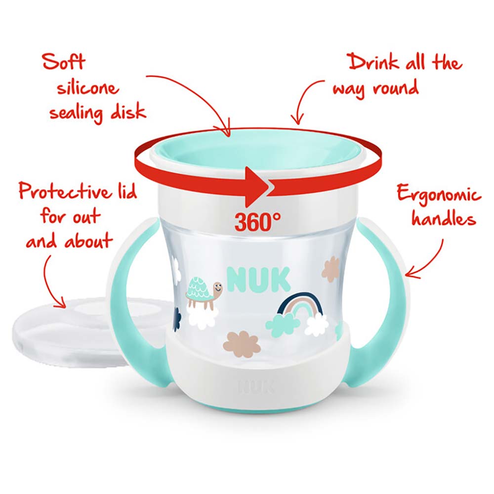 NUK Evolution Magic Mini krus 160 ml Hvit