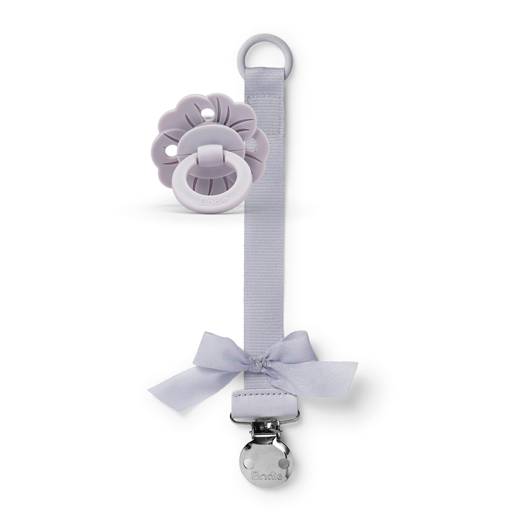 Elodie Details smokk og smokkeholder sett Lavender Love