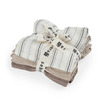 Sebra musselin tepper 3-pakning cream stripe beige