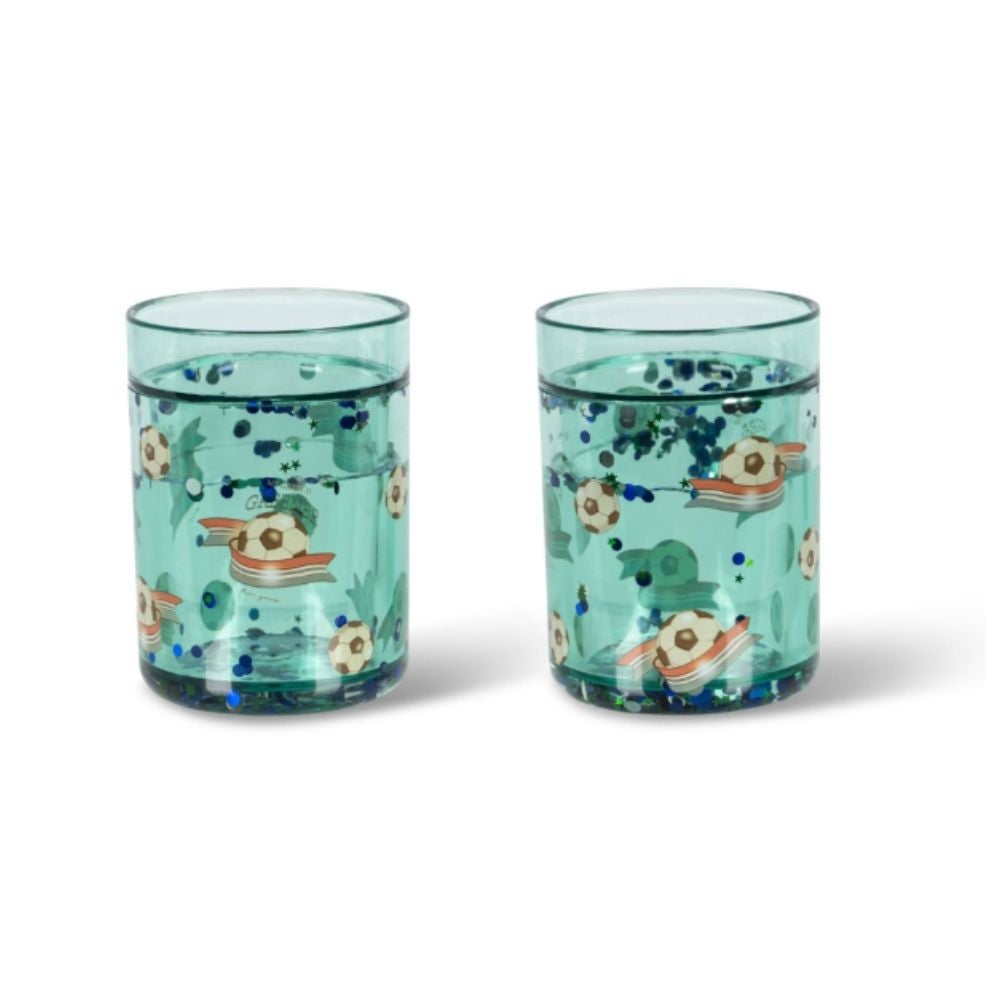 Konges Sløjd 2 Pack Glitter Cups Kick It-One Size