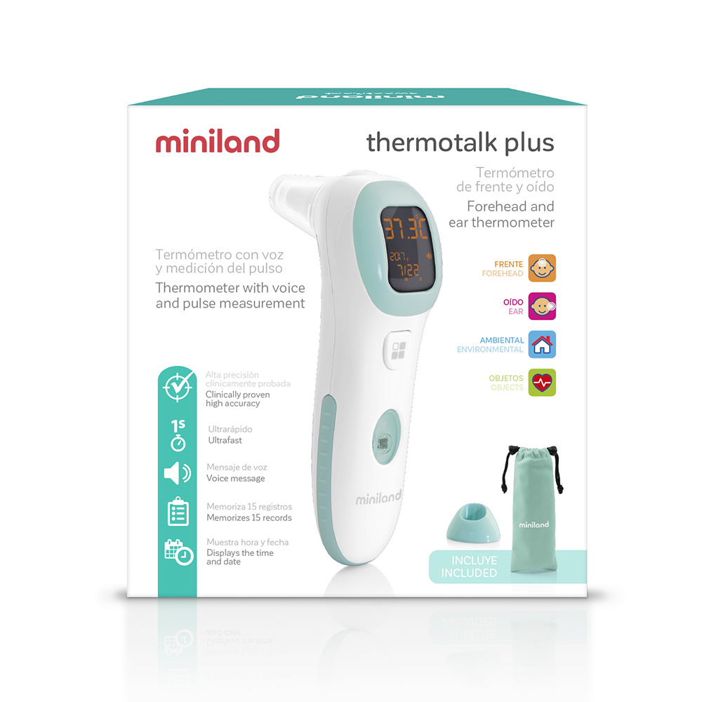 Miniland Thermosense febertermometer Talk Plus
