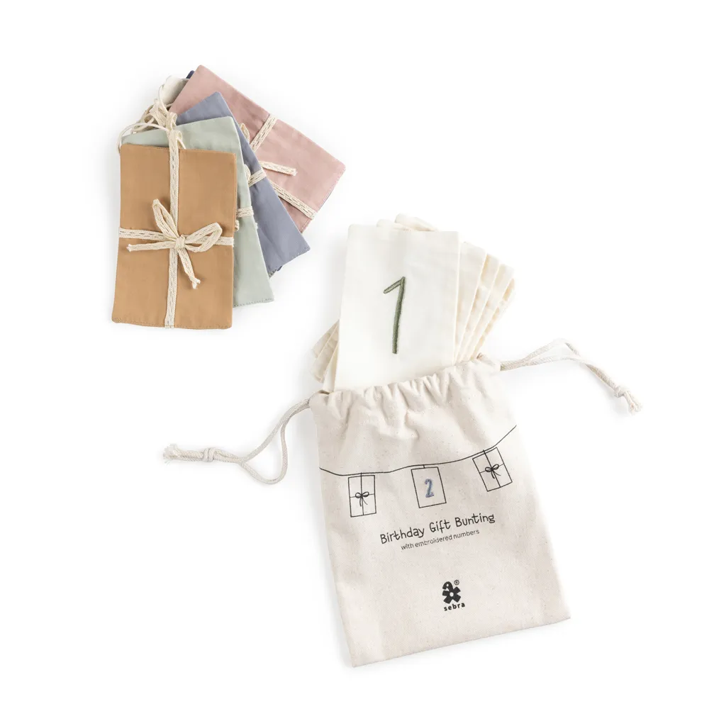 Sebra bursdagsgirlander