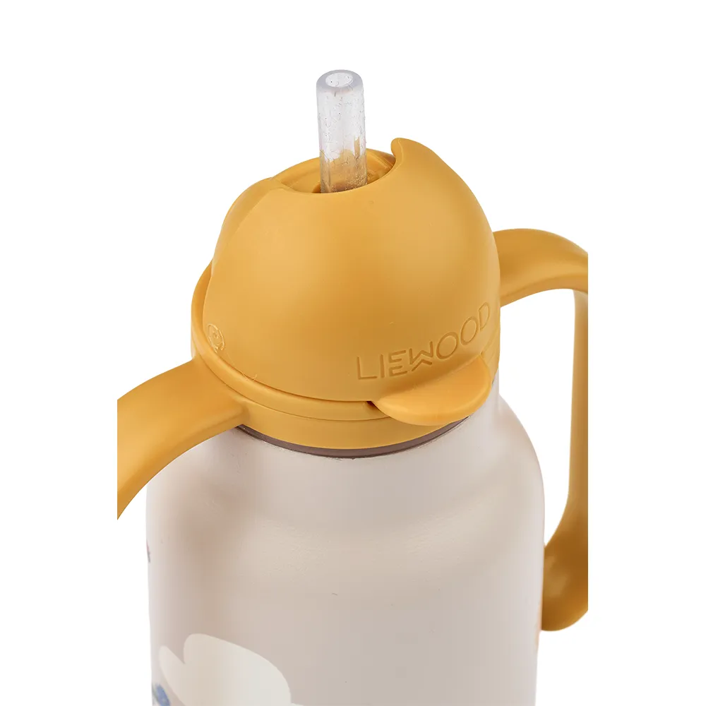Liewood Kimmie vannflaske 250 ml Around the world / Sandy 2622