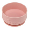 Rätt Start Mumin Silikonskål med sugekopp Rosehip Pink