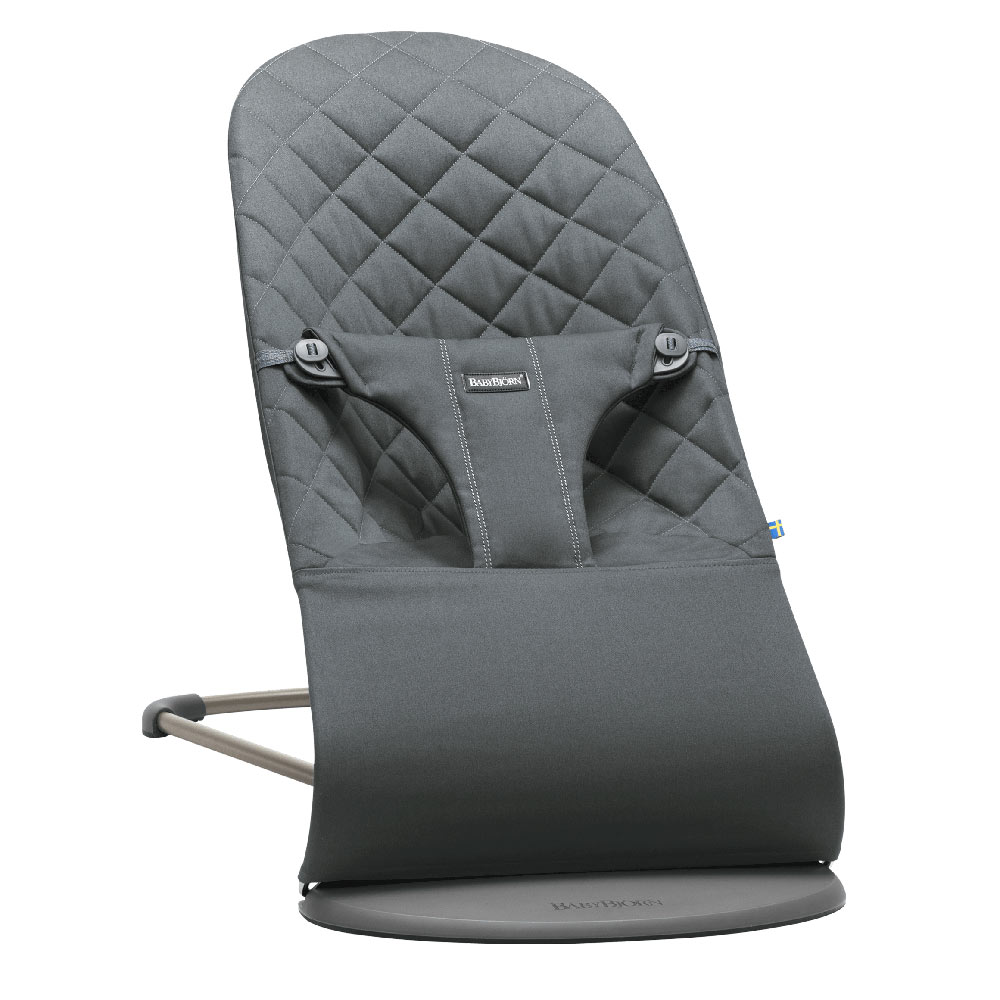 BabyBjörn Bliss Babysitter Classic Quilt Anthracite
