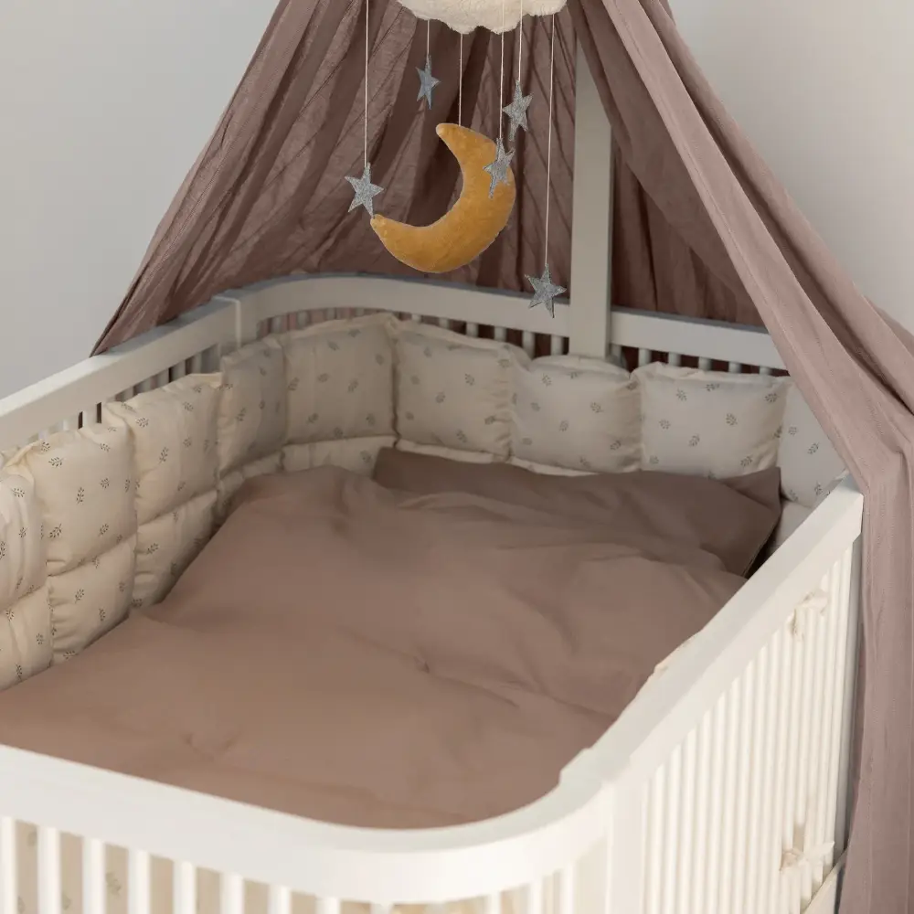 Sebra Dynetrekksett baby Jetty beige