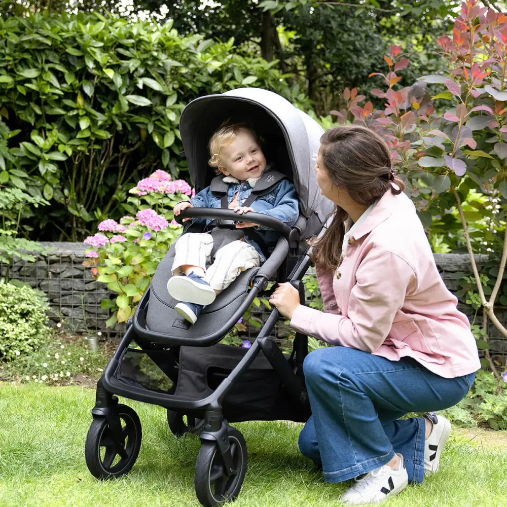 Joie Vinca med Ramble XL barnevogn 4-i-1 Joie Signature Sandstone