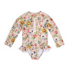 Filibabba Vilje UV-badedrakt 1-2 år - Ocean Blossom