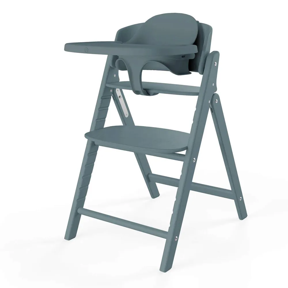 Cybex Click & Fold Spisestol 4-in-1 Stone Blue
