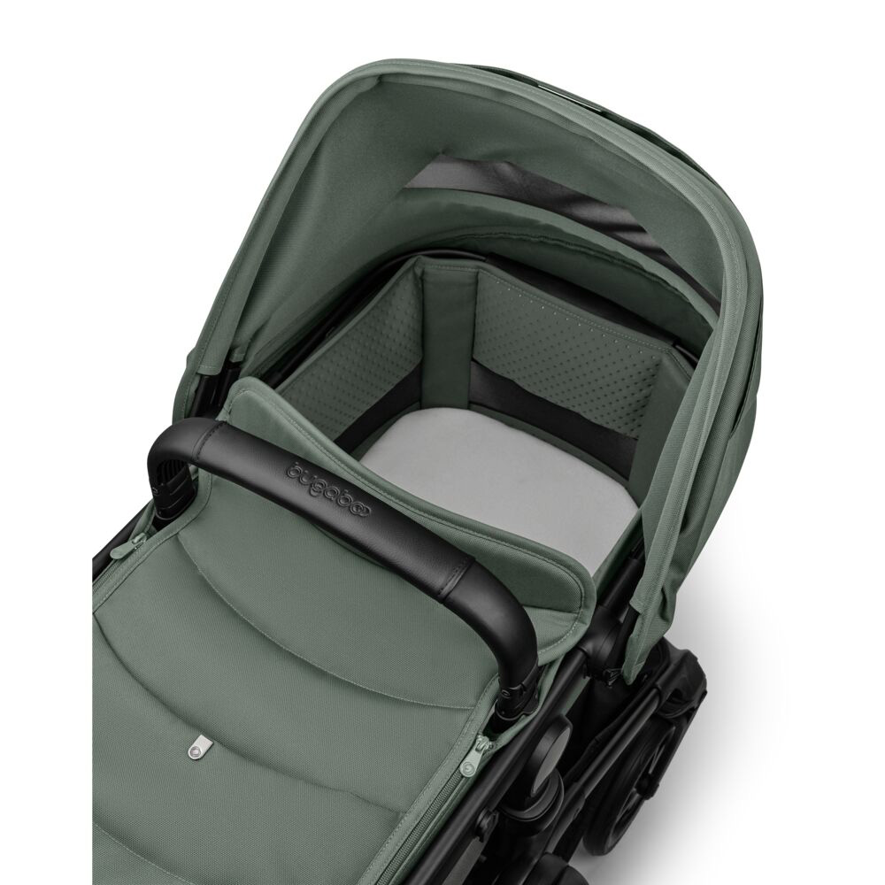 Bugaboo Fox 5 Renew Barnevogn Svart/Skoggrønn