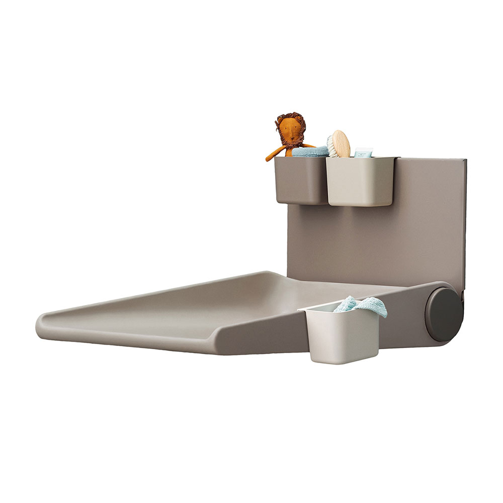 Leander Wally veggmontert stellebord Cappuccino
