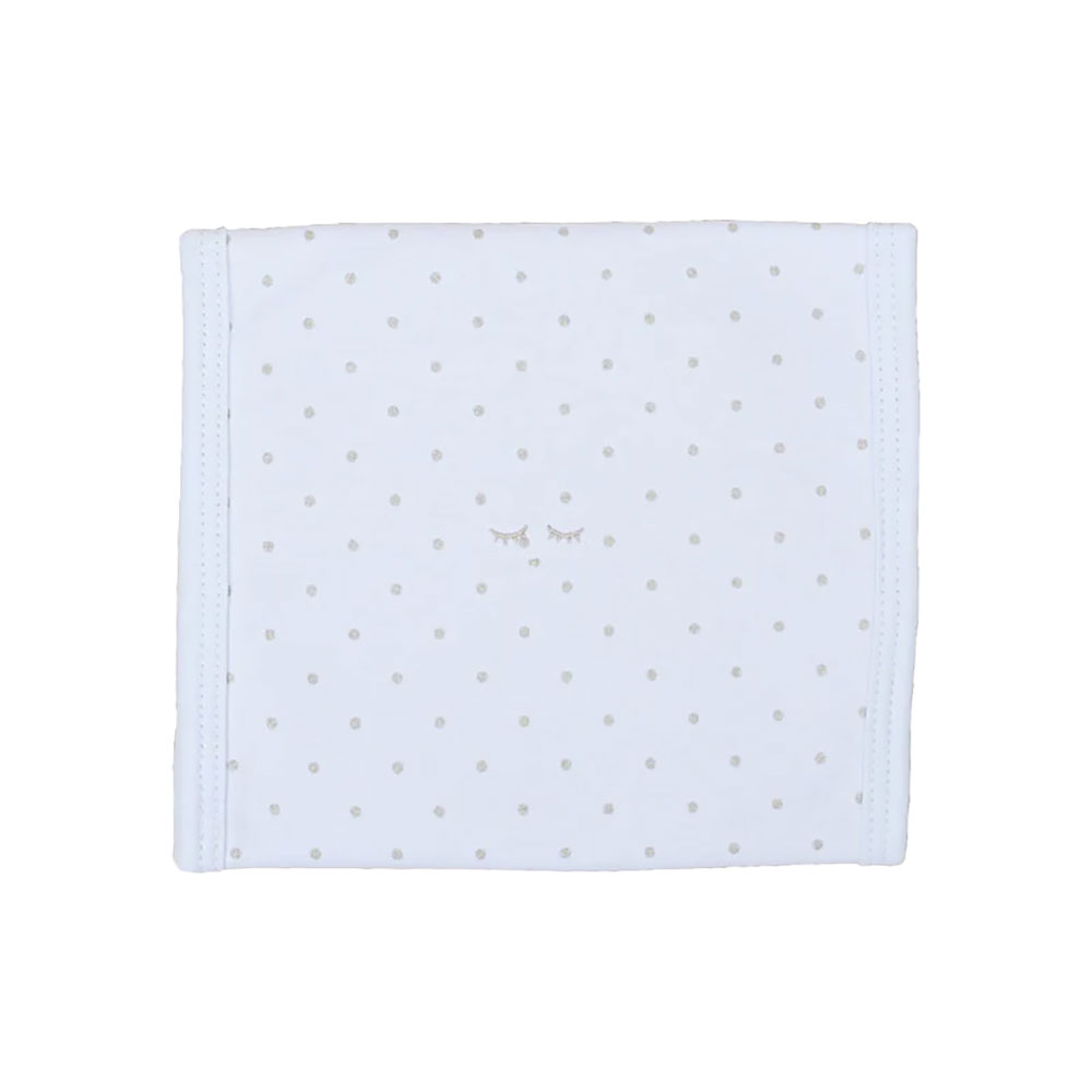 Livly Saturday Burp Blankie Baby Blue