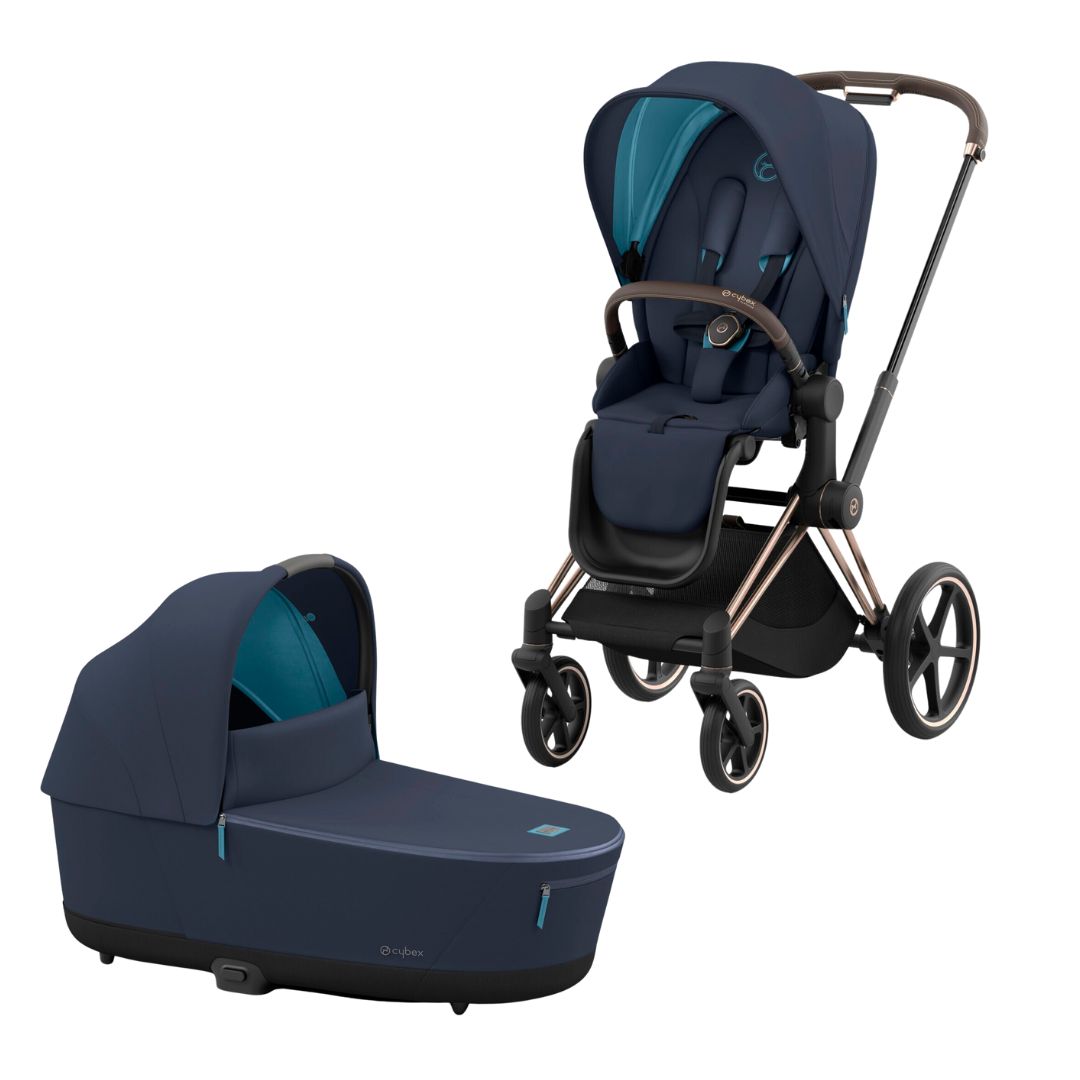 Cybex Priam + Cybex-bilbarnestolpakke