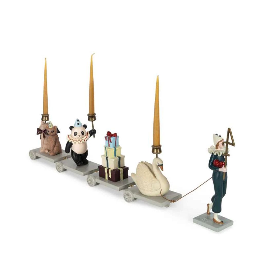 Konges Sløjd Birthday Train Clown Coeur Multi