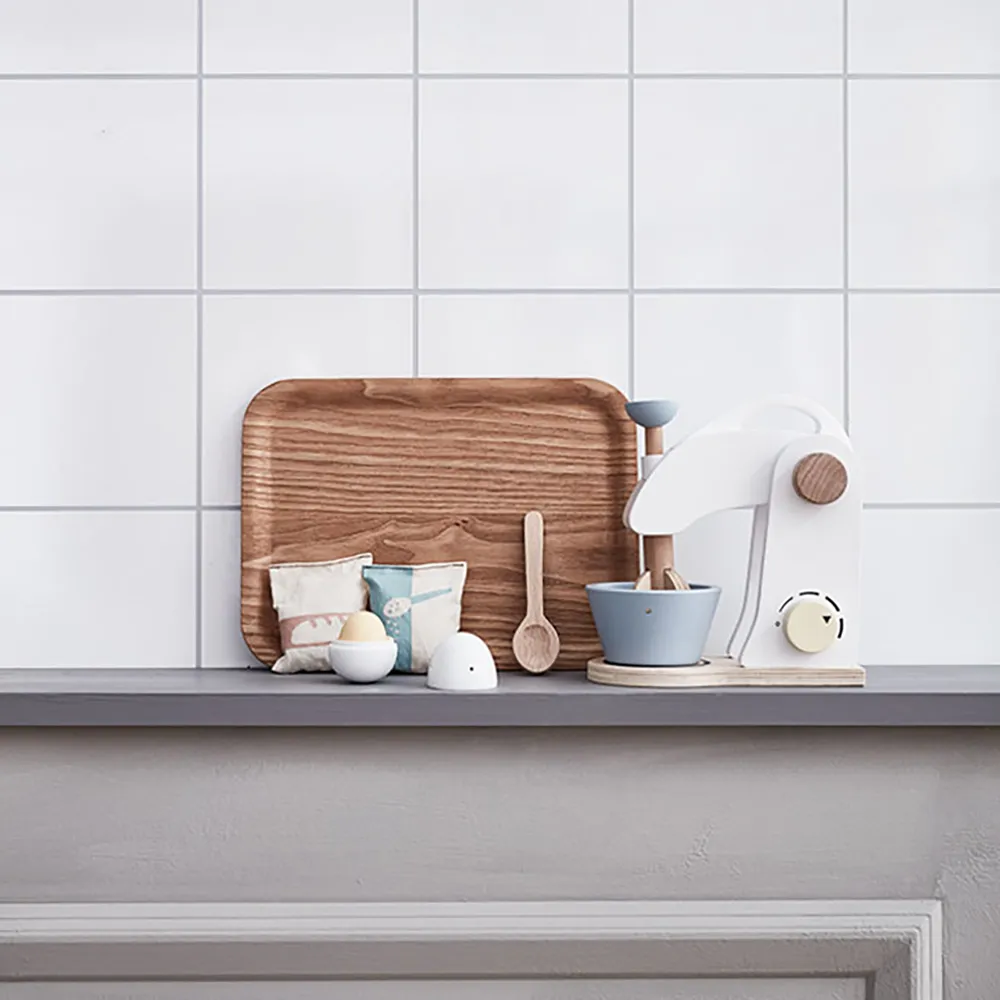  Kids Concept Mixer sett naturlig KIDS HUB