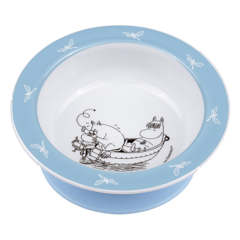  Rätt Start Moomin vann og bad, sugekoppplate, blå