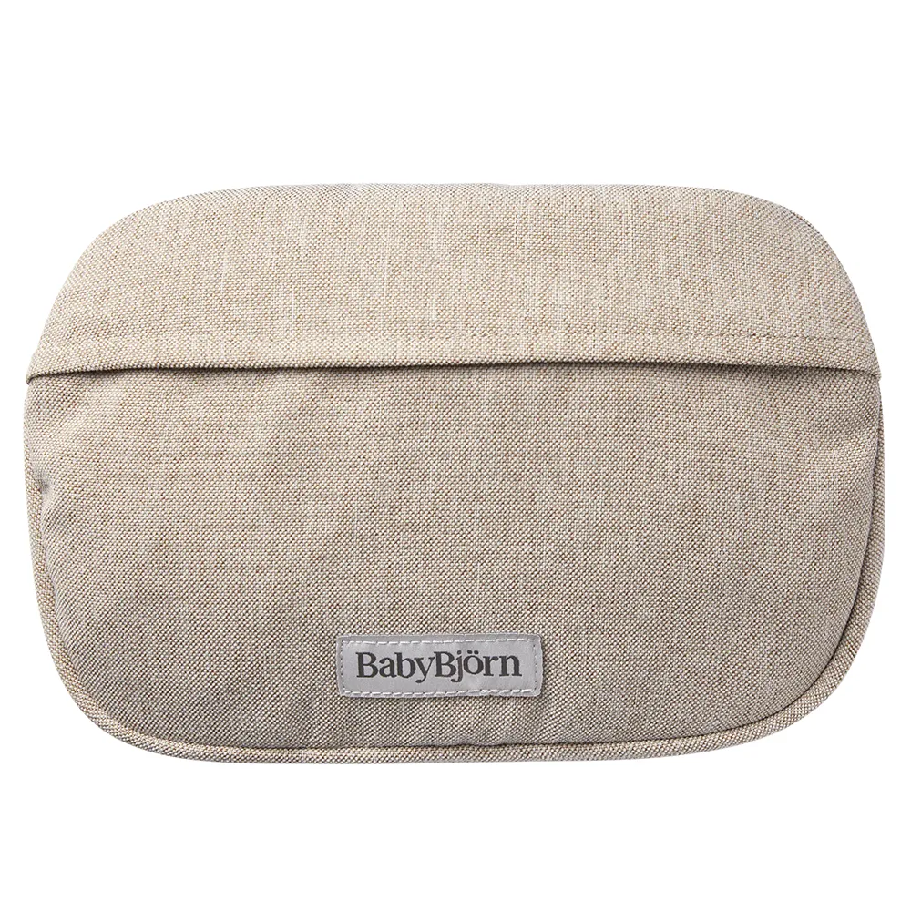 Babybjörn Oppbevaringslomme for bæresele Vevd melange Light Beige