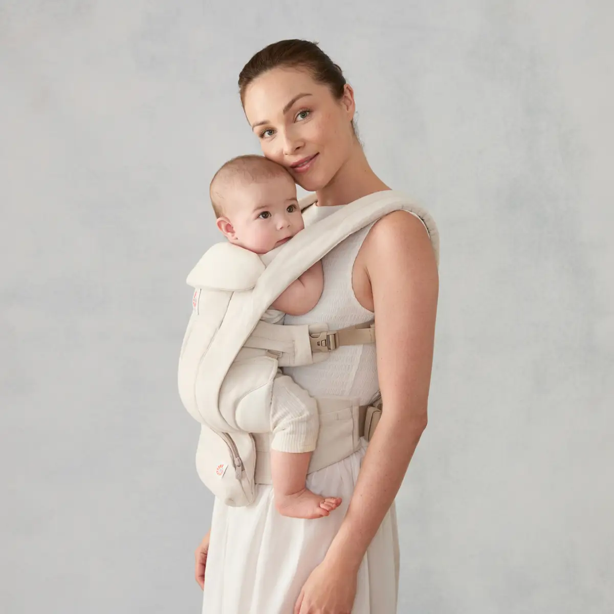 Ergobaby Omni Deluxe Cotton Bæresele -  Linen Natural