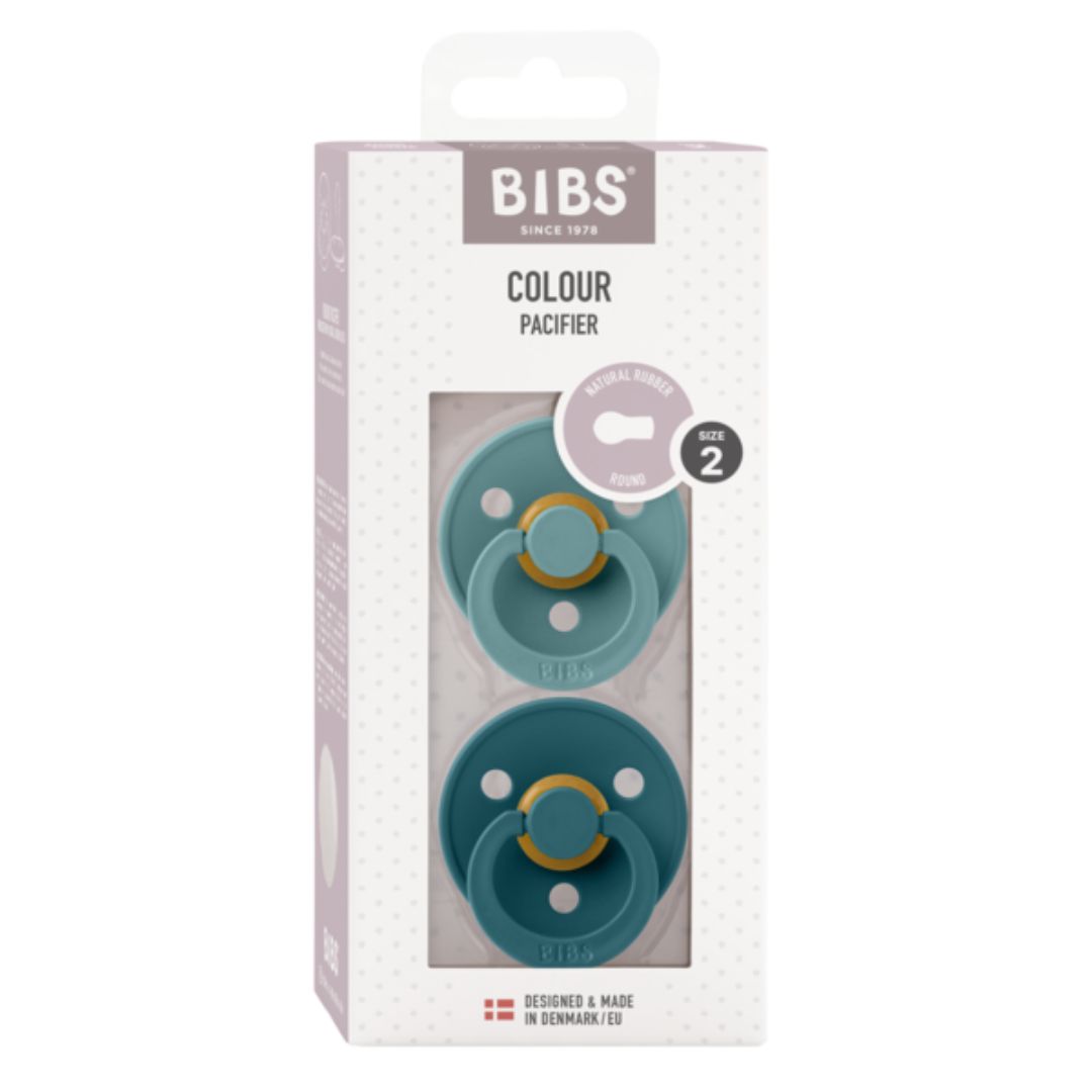 Bibs Napp 2-pakning 6-18m Island Sea/Forest Lake