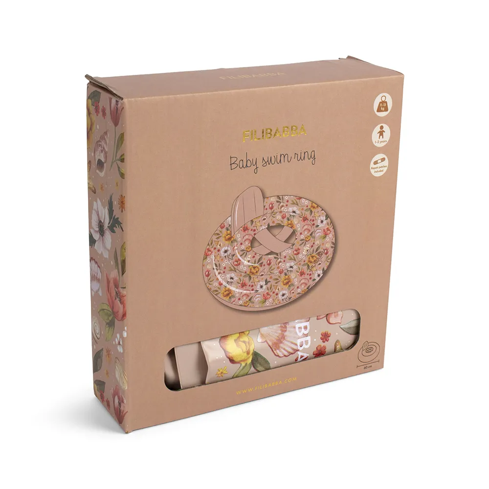 Filibabba Baby-badering Alfie - Ocean Blossom