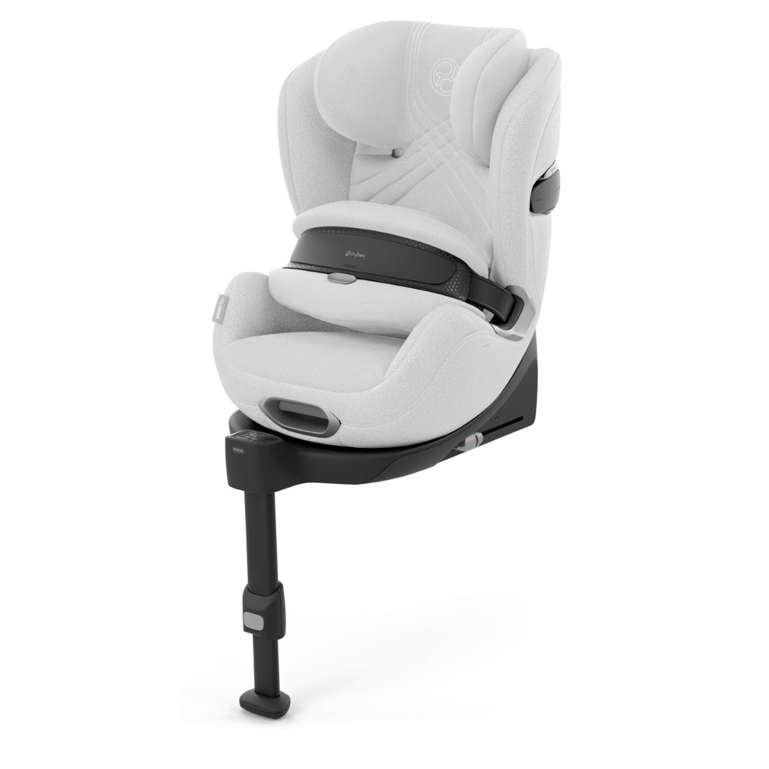 Cybex Anoris T2 bilstol med kollisjonspute i-size Plus Platinum White