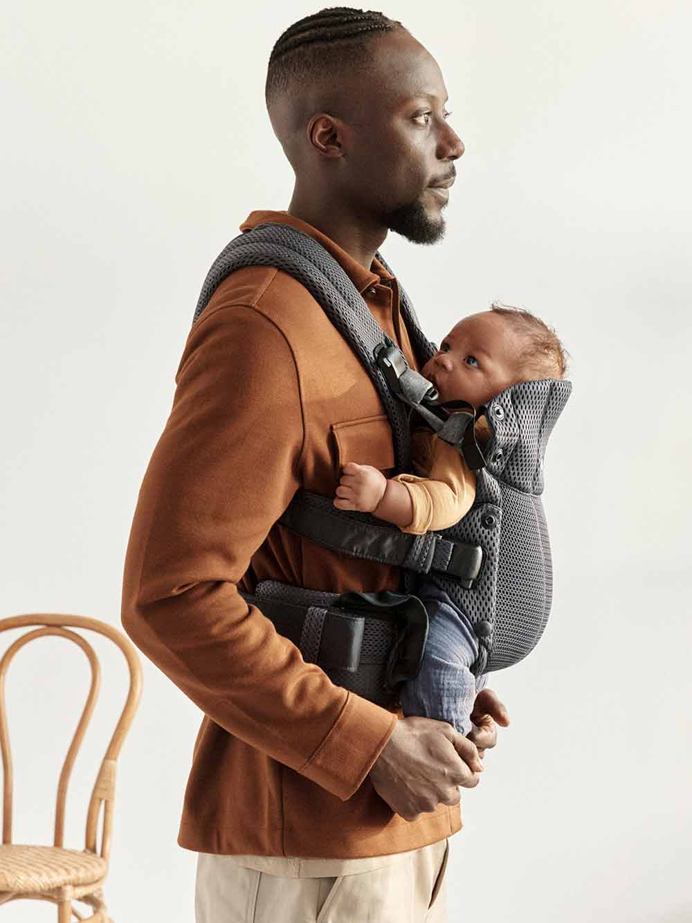 BabyBjörn bæresele Harmony 3D Mesh Anthracite