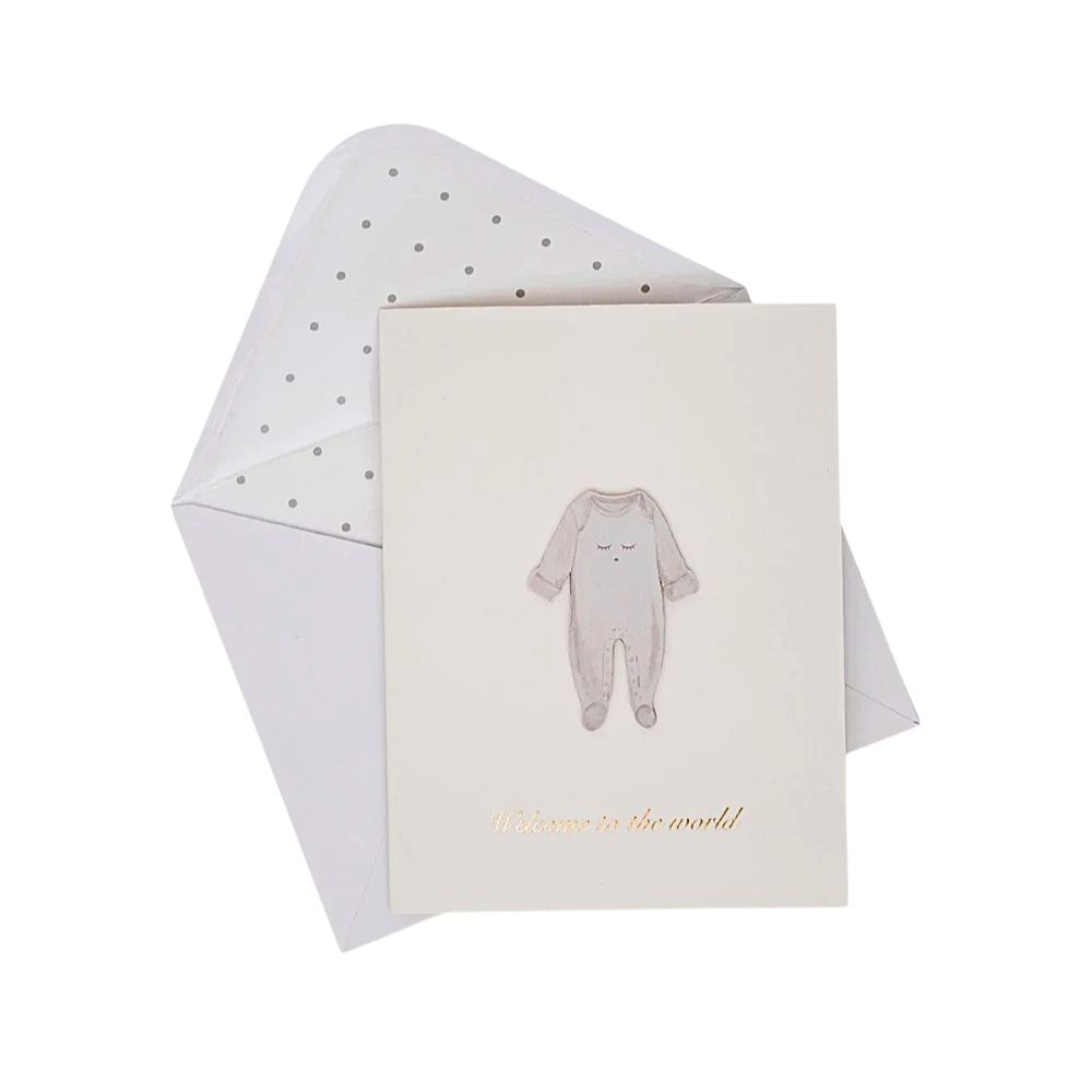 Livly Welcome To The World Gratulasjonskort