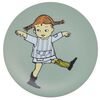 Rätt Start Pippi Cirkus Flat tallerken grønn