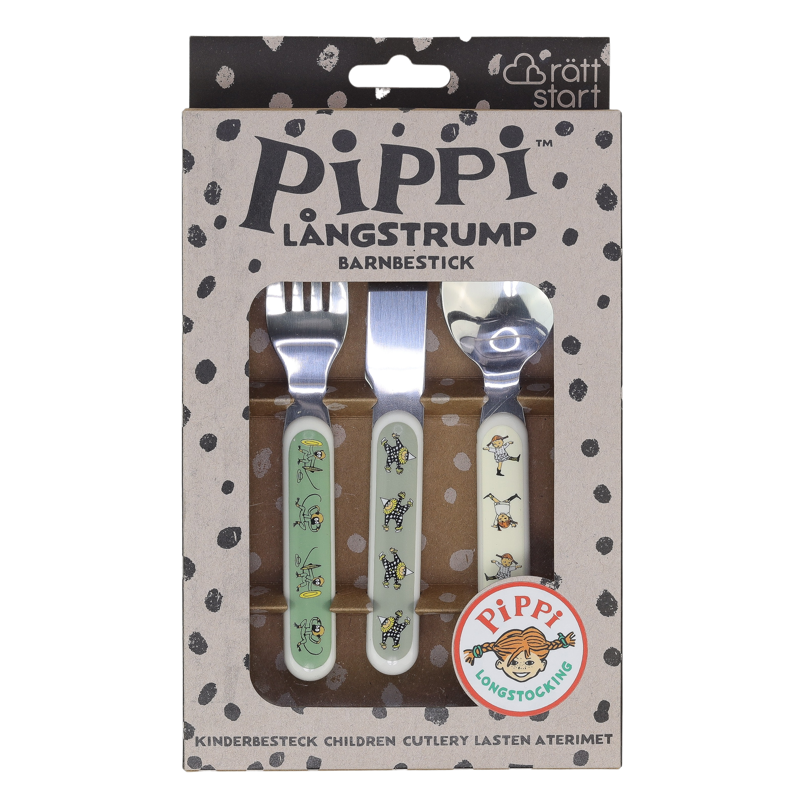 Rätt Start Pippi Cirkus Barnebestikk