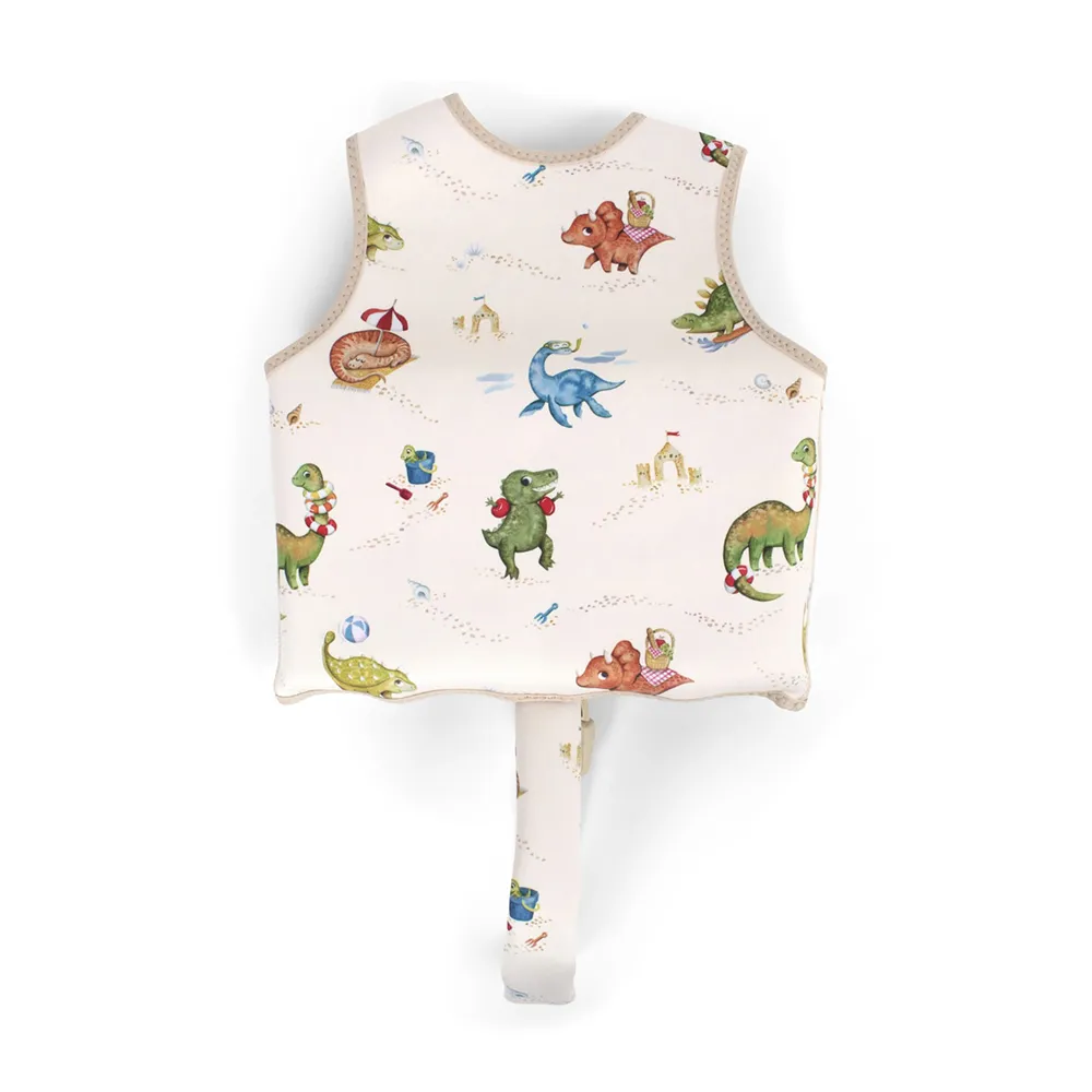 Filibabba Badevest 1-2 år - Dino Beach