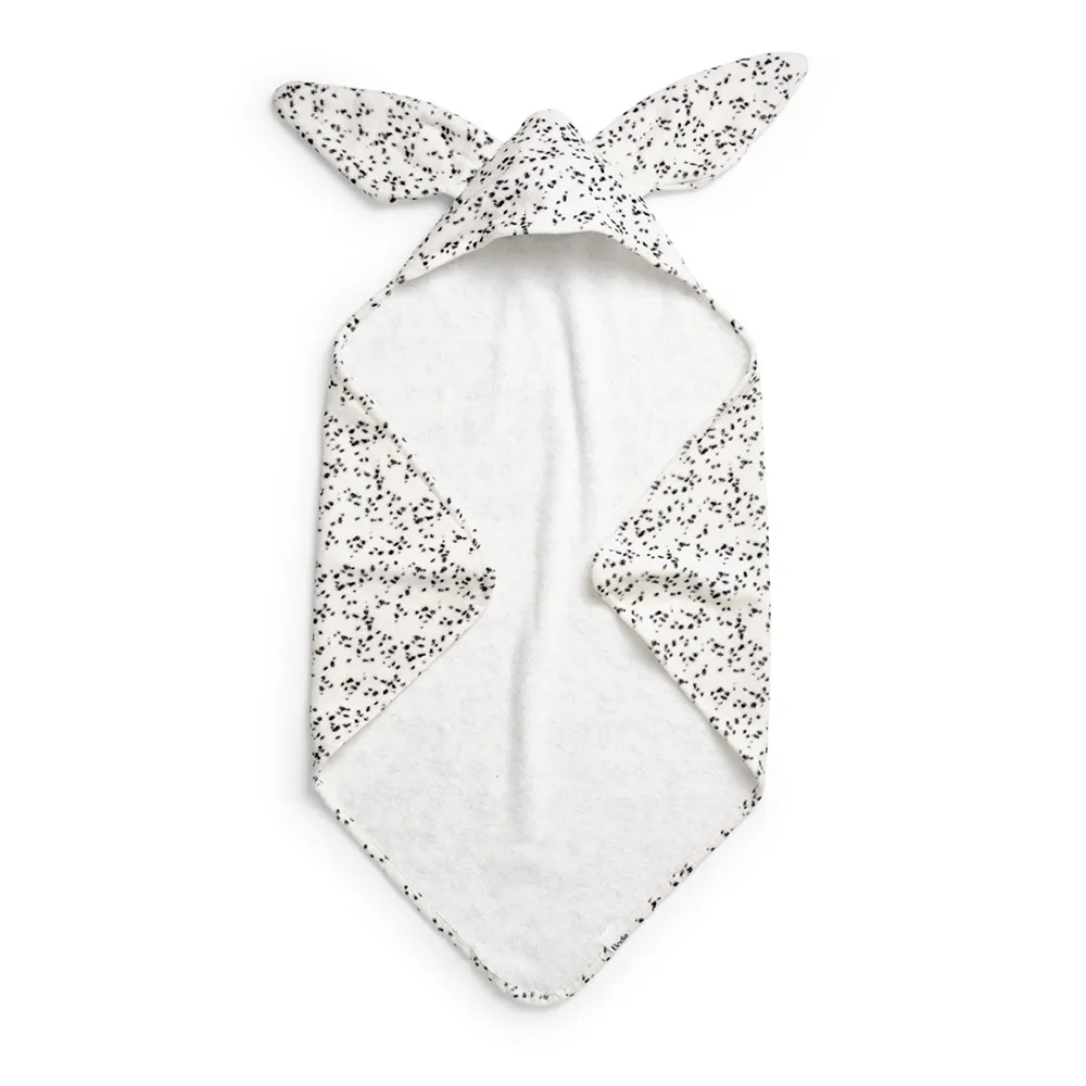 Elodie Hooded Towel Dalmatian Dots