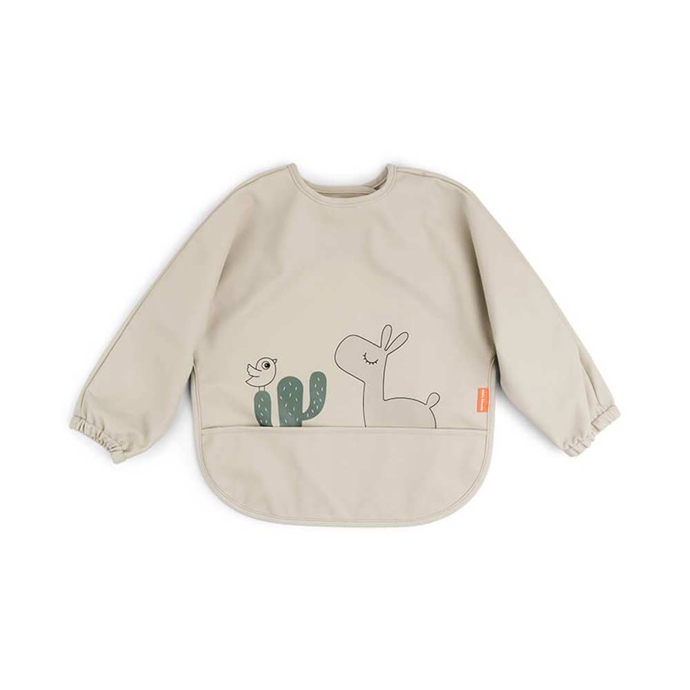 Done by Deer bib med lomme Lalee Sand
