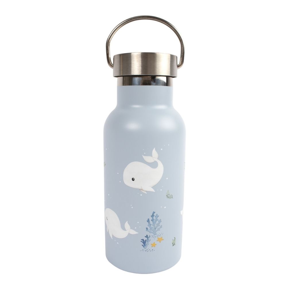 Filibabba vannflaske i rustfritt stål - Christian's whale tales