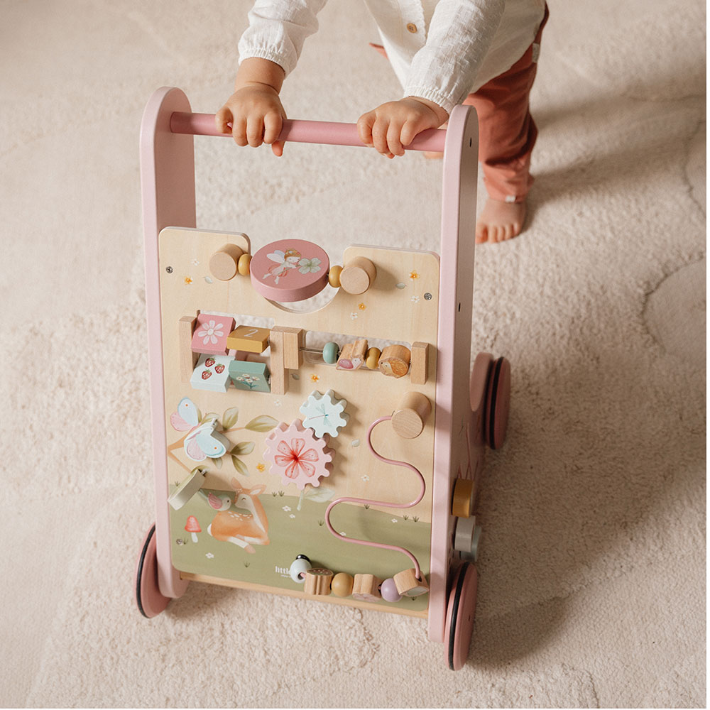 Little Dutch Aktivitets-Gåvogn Fairy Garden