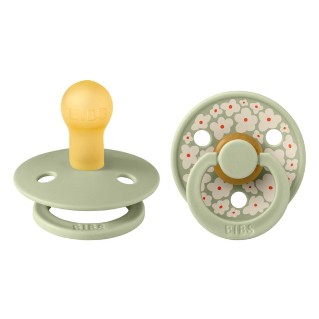 Smekker Napp 2-pakning 0-6m Sage/Sage