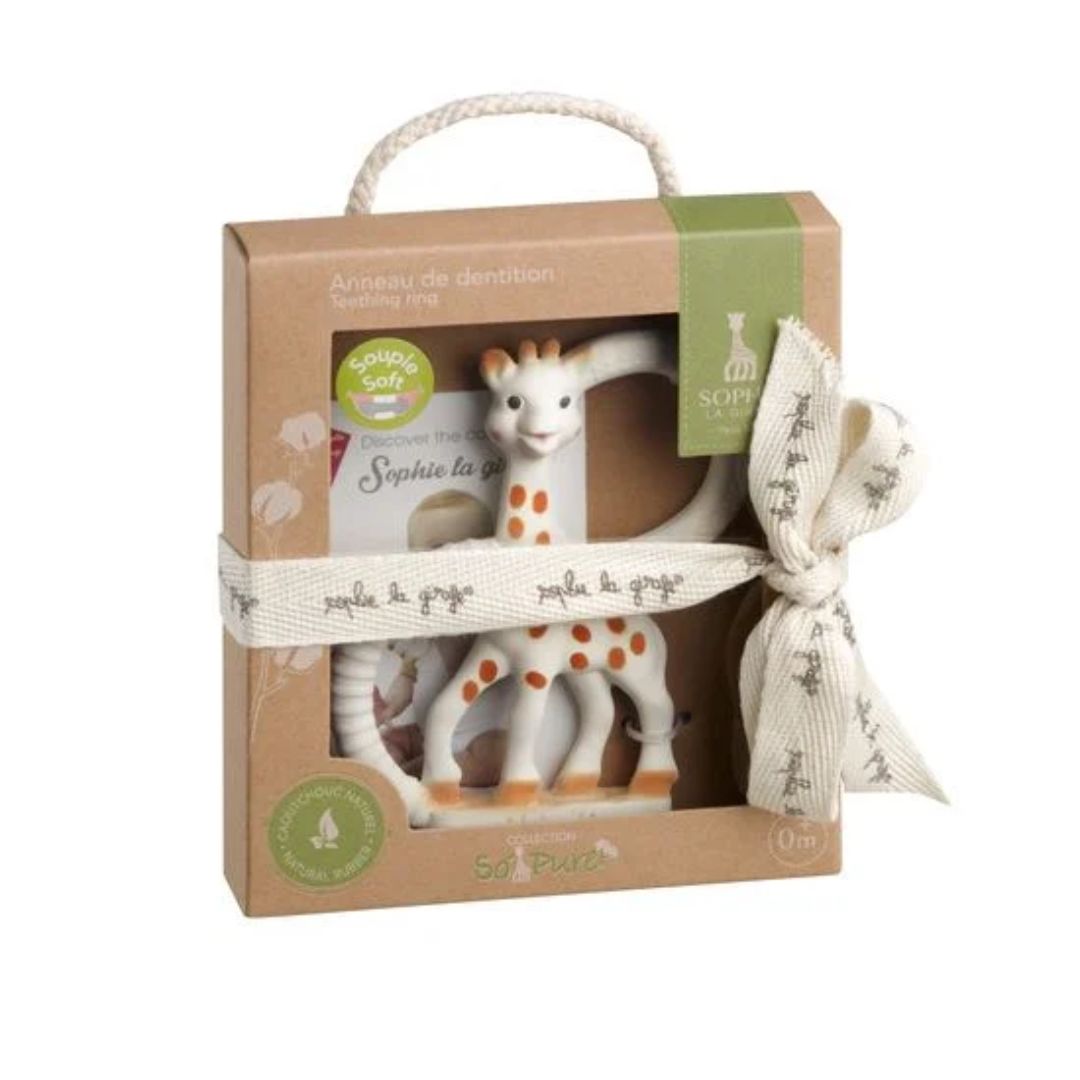 Sophie la Girafe So Pure bitering Veldig myk