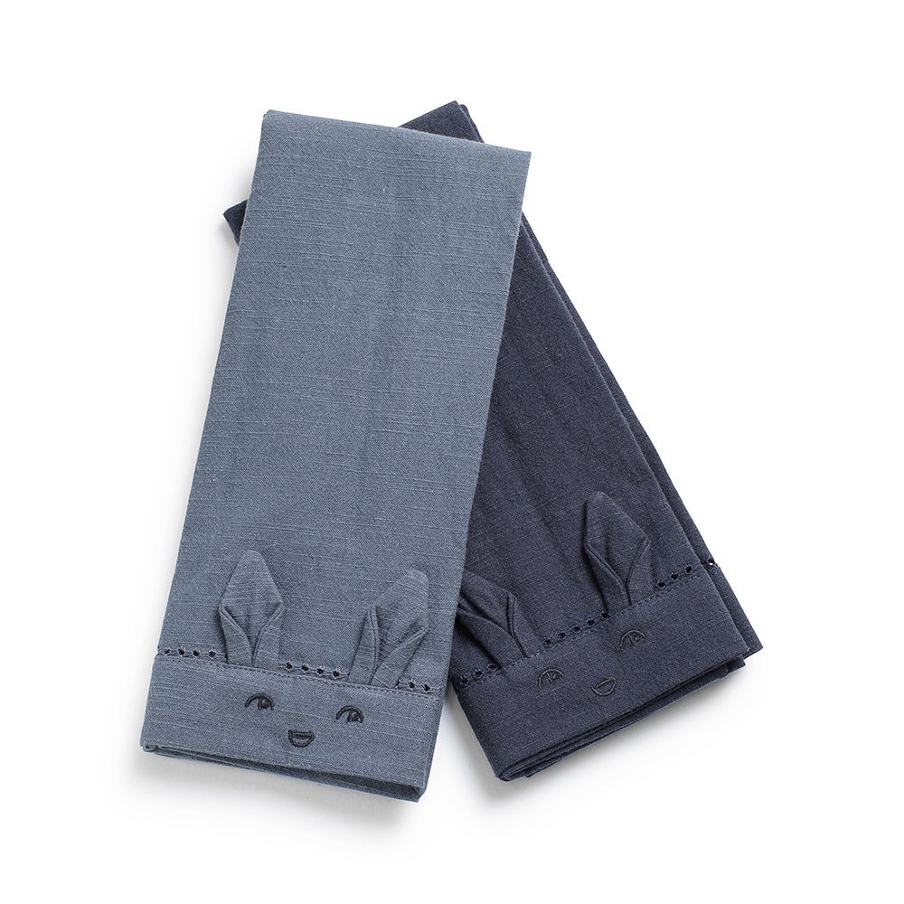 Elodie Details servietter 2pakning Tender Blue / Juniper Blue