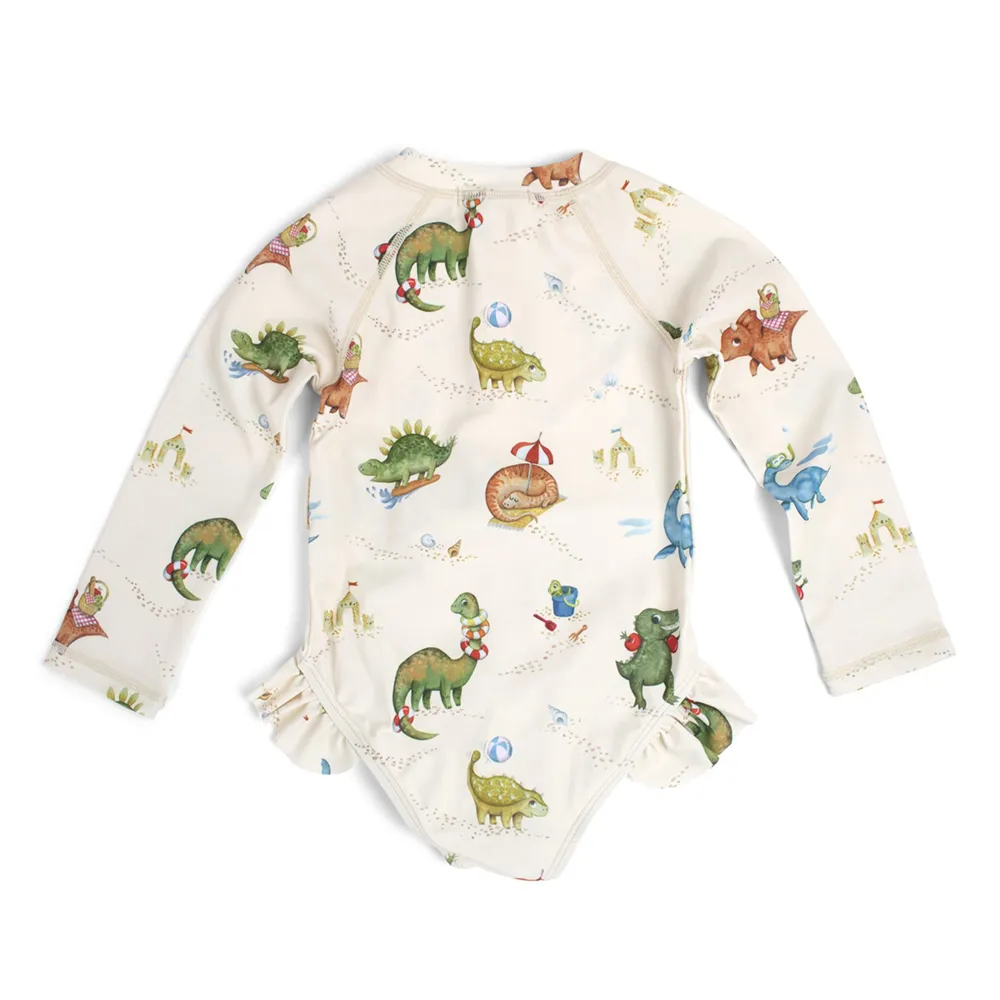 Filibabba Vilje UV-badedrakt 1-2 år - Dino Beach