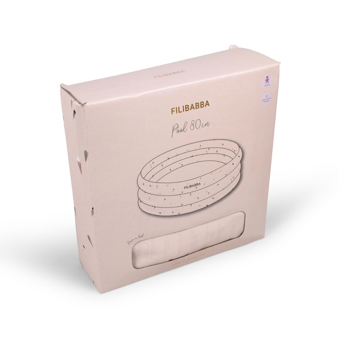 Filibabba Barnebasseng 80 cm Alfie Glassar