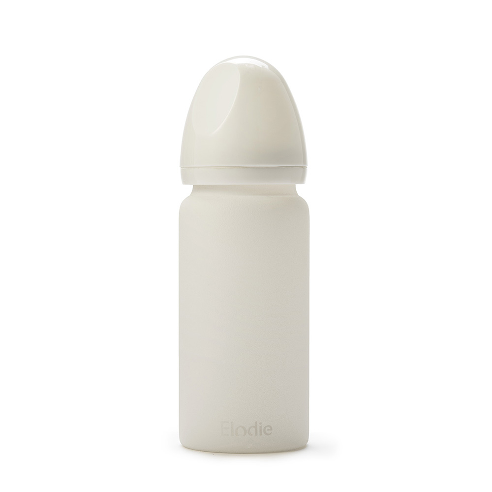 Elodie glass babyflaske Vanilla White